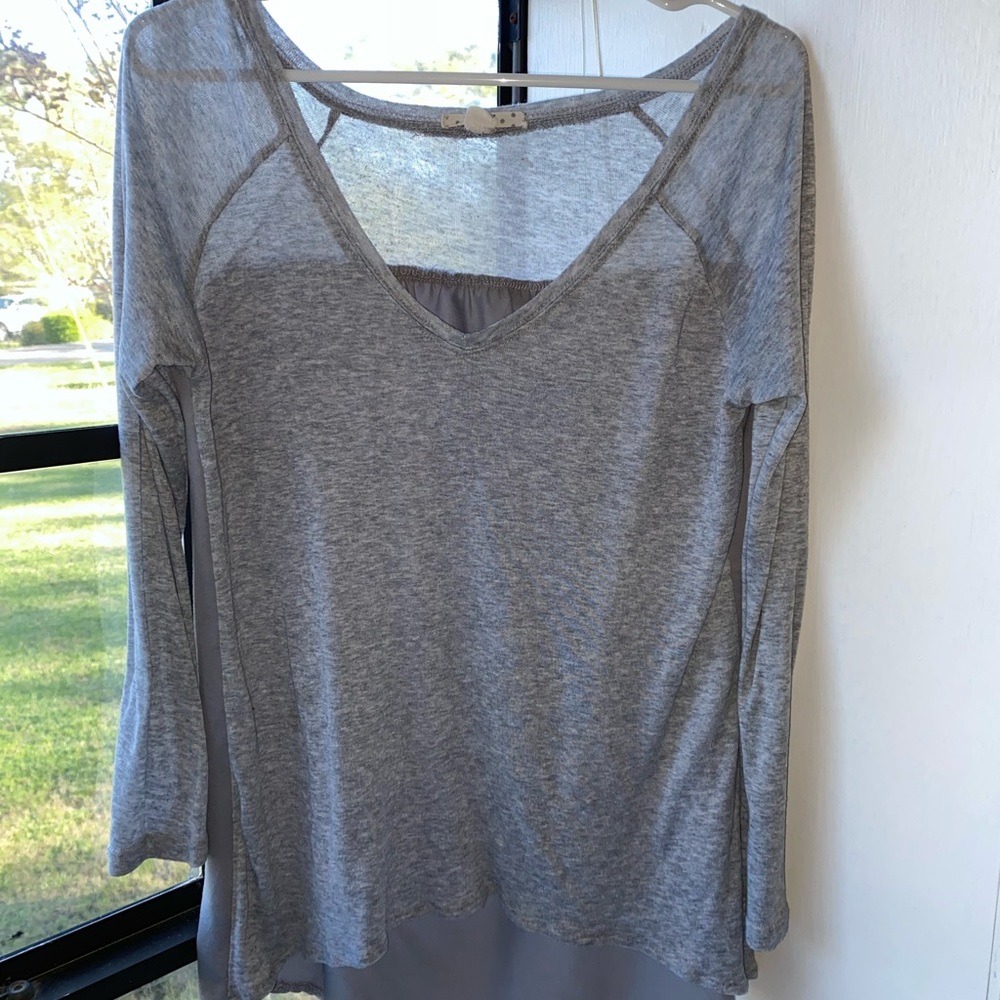 Very j all gray long sleeve